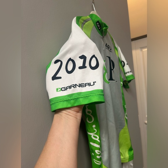 🚴♀️Louis Garneau Men’s Cycling Jersey Green Butterfield and Robinson - Picture 3 of 9